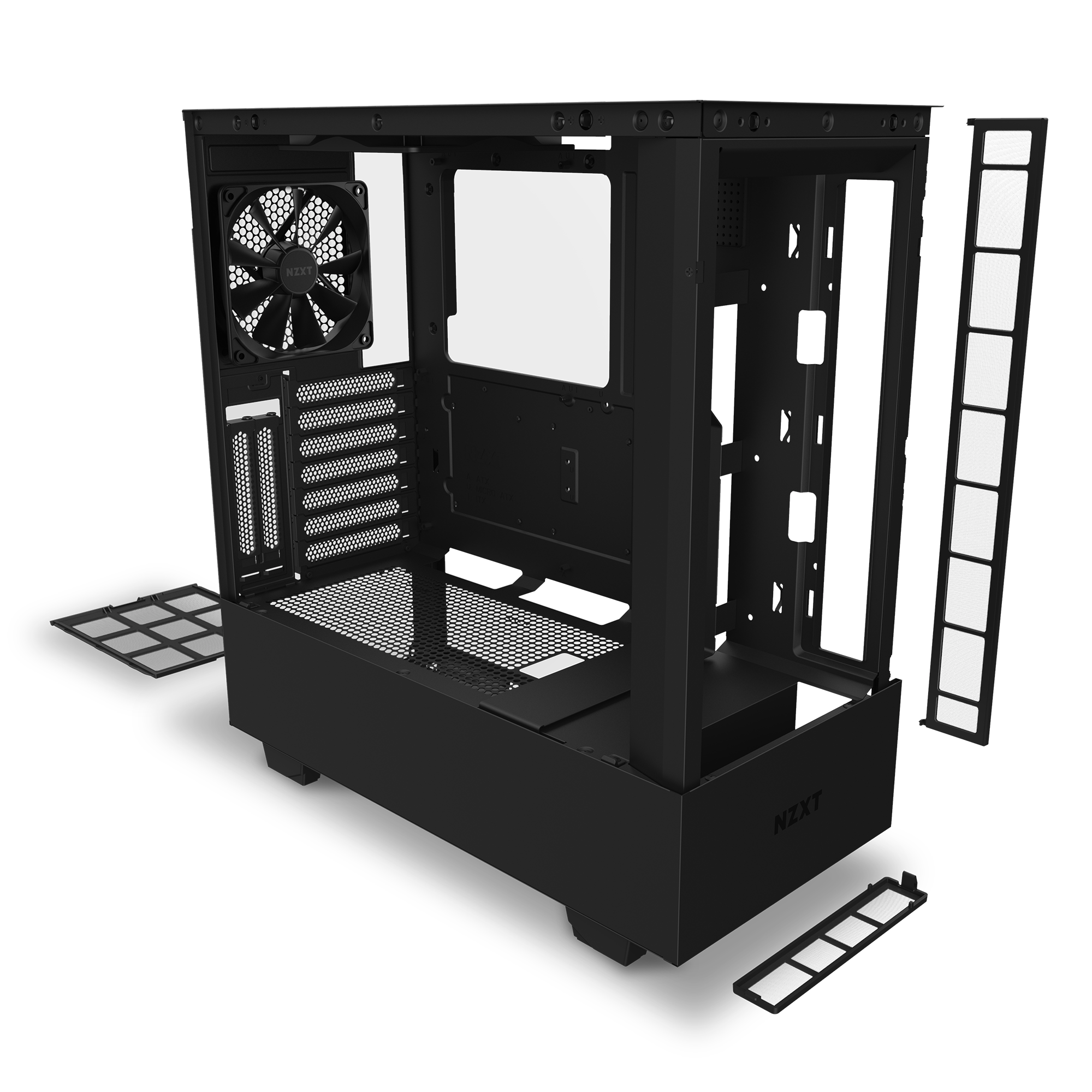 NZXT H510 Elite PC-Gehäuse, Schwarz