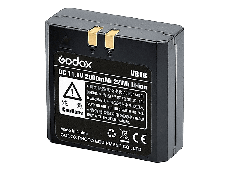 GODOX VB-18 - Ersatzakku (Schwarz)