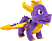 NUMSKULL Spyro The Dragon - Personnage en peluche (Violte/Jaune)