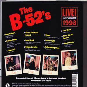 (CD) Rockets Rock\'n B-52\'s Live - The At -