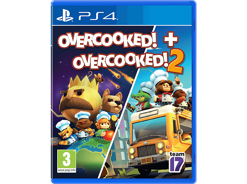 Overcooked! + Overcooked! 2 UK/FR PS4