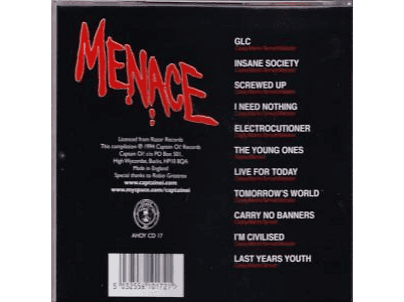 Thumbnail - Menace - Glc-Rip: Best Of (CD)