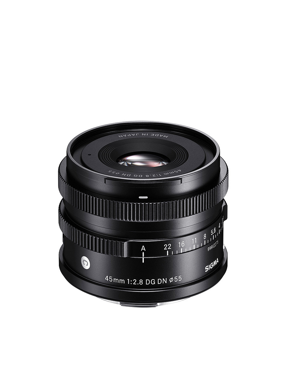 SIGMA Contemporary - 45 mm f./2.8 DG, IF (Objektiv für Sony E-Mount, Schwarz)
