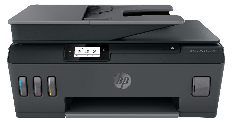 Impresora Hp Smart tank plus 570 color wifi tinta imprime copia y escanea usb 2.0 direct bluetooth app negro multifunciones inyeccion de termica 4800 1200 11 a4