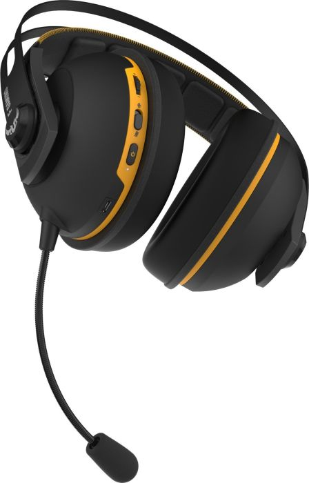 Auriculares gaming - ASUS TUF gaming H7 Wireless, Amarillo