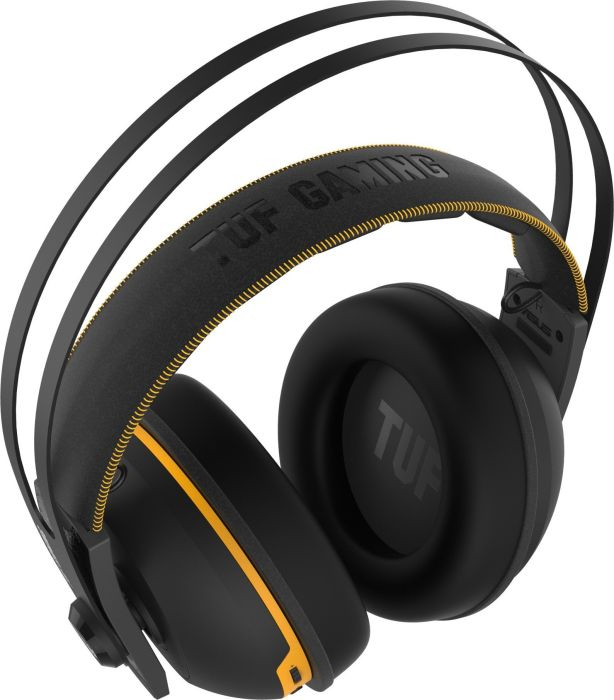 Auriculares gaming - ASUS TUF gaming H7 Wireless, Amarillo