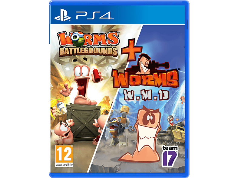 Worms: Battlegrounds + Worms: W.M.D UK/FR PS4