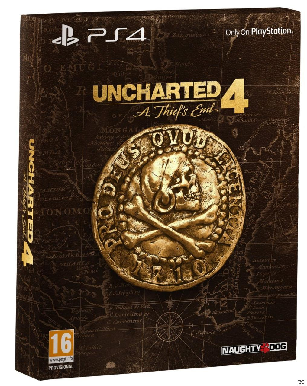 PS4 Uncharted 4: El Desenlace del Ladrón - Edición Especial
