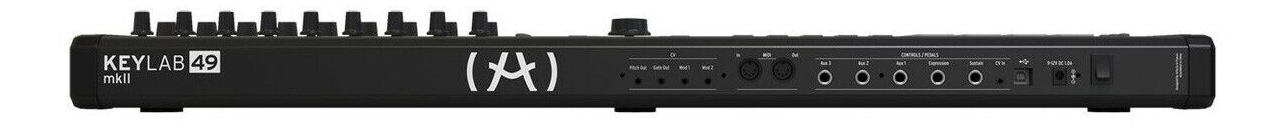 ARTURIA KeyLab 49 MkII - MIDI/USB Keyboard Controller (Schwarz)