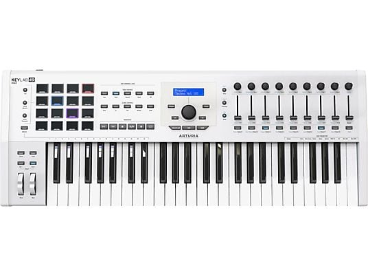 ARTURIA KeyLab 49 MkII - Controller tastiera MIDI/USB (Bianco)