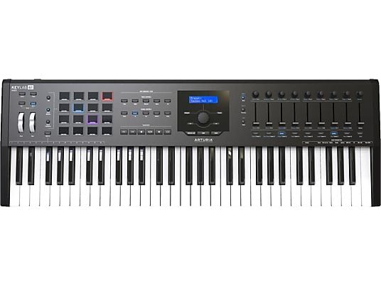 ARTURIA KeyLab 61 MkII - Contrôleur clavier MIDI/USB (Noir)