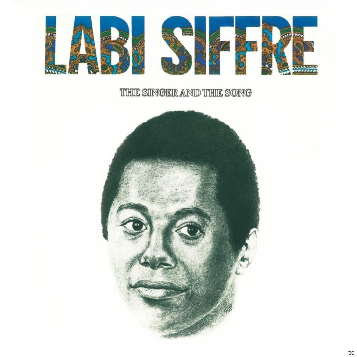 Albumcover mit einer Zeichnung eines Mannes und dem Text 'LABI SIFFRE' in einem gemusterten Schriftzug. Weißer Hintergrund.