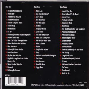 Album-Trackliste mit drei Spalten mit Songtiteln.