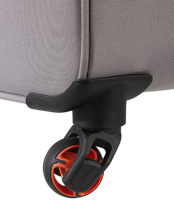 AMERICAN TOURISTER Eco Wanderer Spinner gurulós bőrönd, 55/20, szürke (83G*08001)