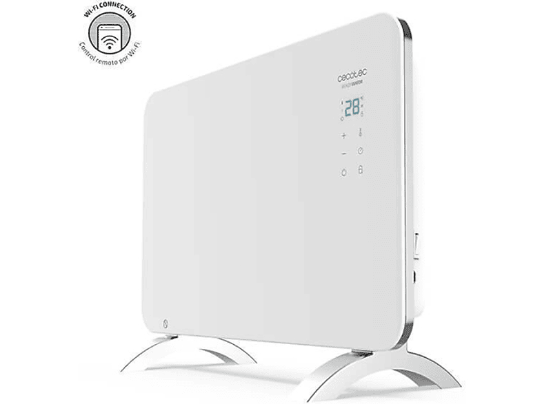 REACONDICIONADO Seminuevo Muy bueno Convector - Cecotec 05318, 1.000W, Eléctrico, 10 m2, Blanco