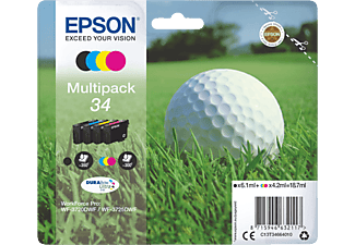 EPSON 34 Multipack Eredeti Tintapatron 1x6,1 ml+3x4,2 ml (C13T34664010)