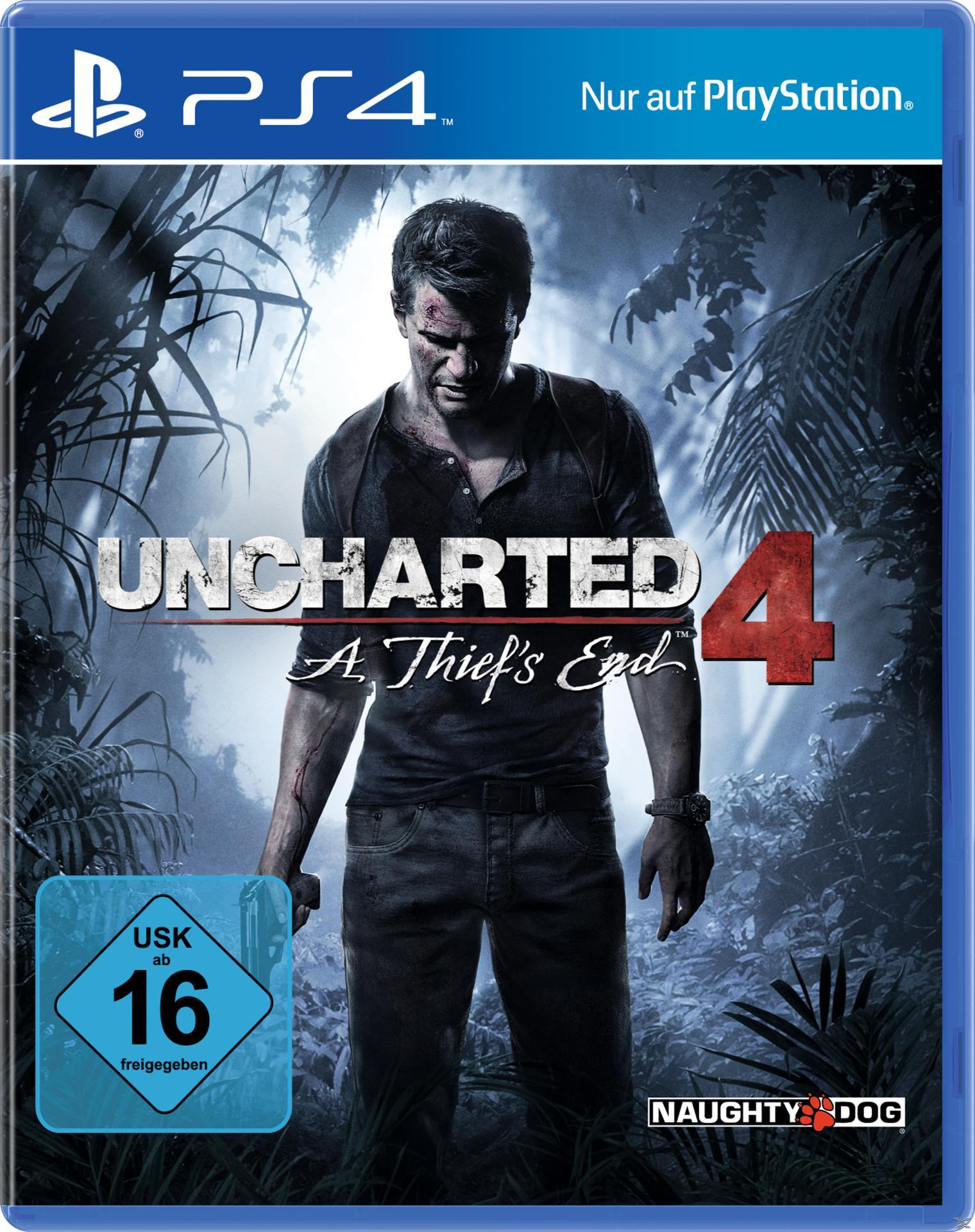 Uncharted 4: A Thief's End - [PlayStation 4]