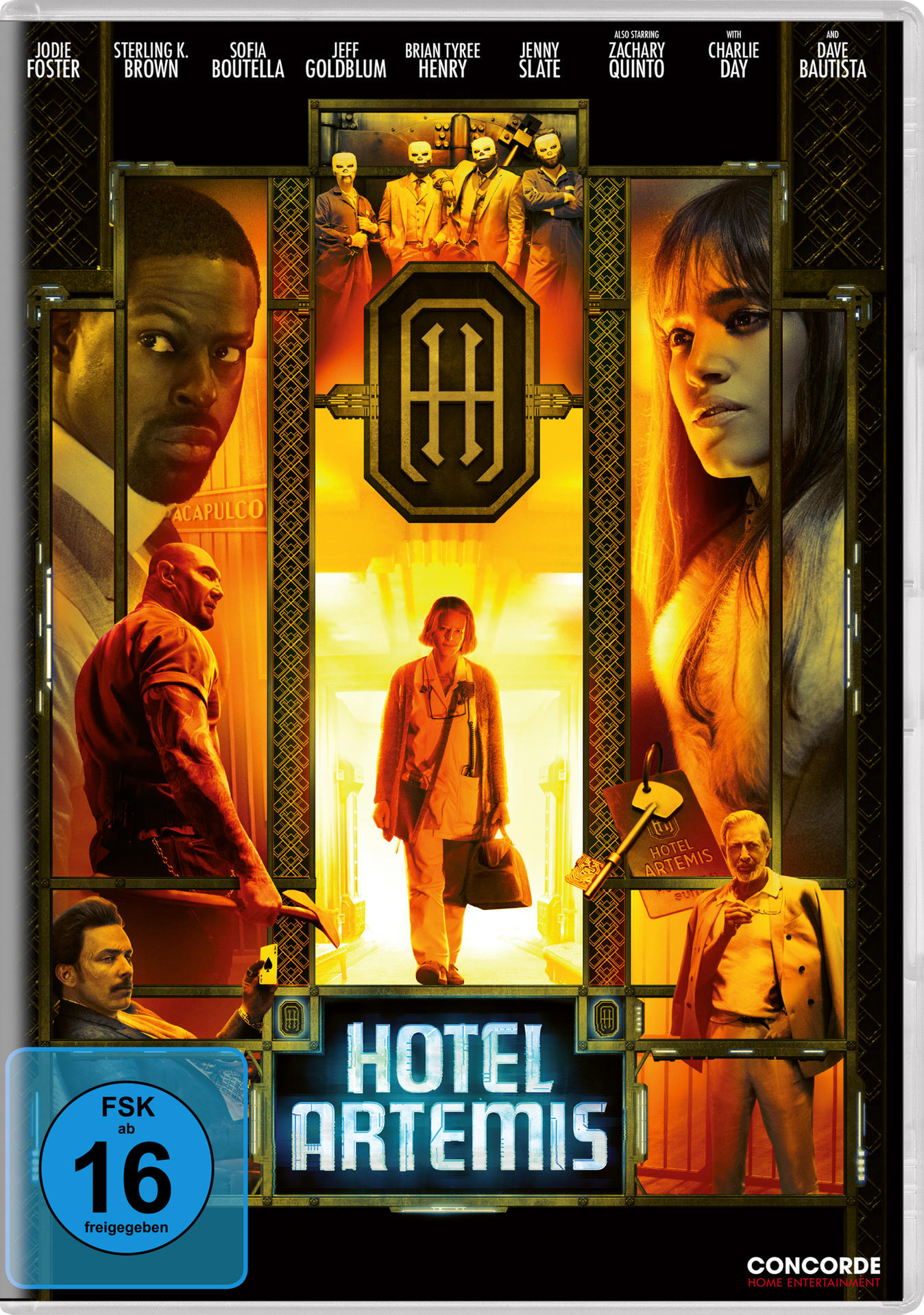 Hotel Artemis DVD