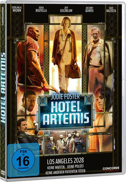 Hotel Artemis DVD