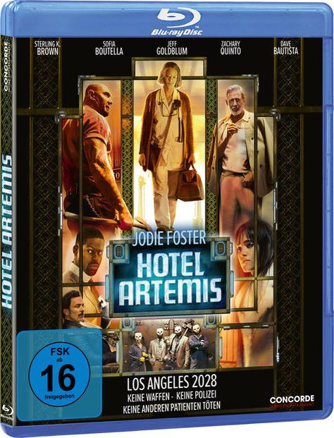 Blu-ray-Disc-Cover mit Schauspielern, Filmtitel und blau-schwarzem Design.