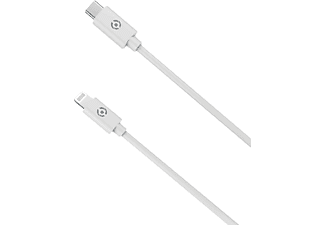 CELLY Type-C to Lightning Kablo Beyaz