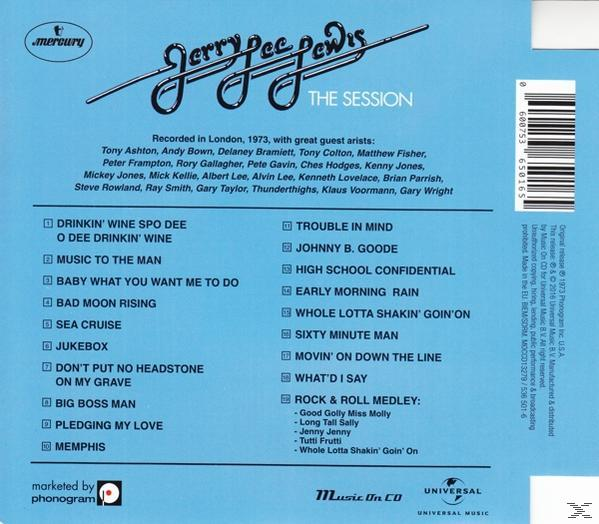 Jerry Lee Lewis - The London Sessions 1973  - (CD)