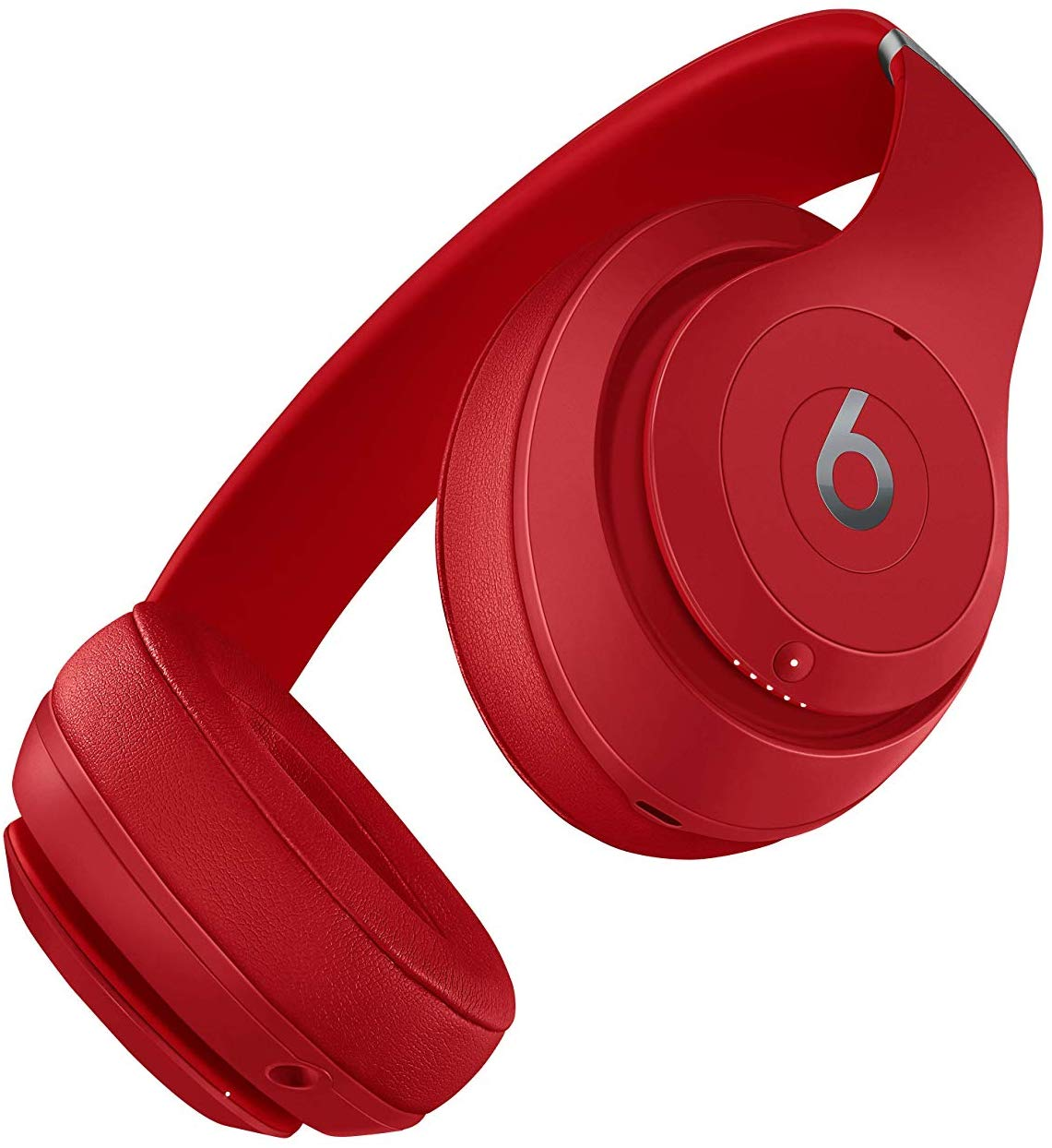 Auriculares inalámbricos - Beats Studio3 Wireless, Bluetooth, Chip W1, Diadema, Cancelación ruido ANC, Rojo
