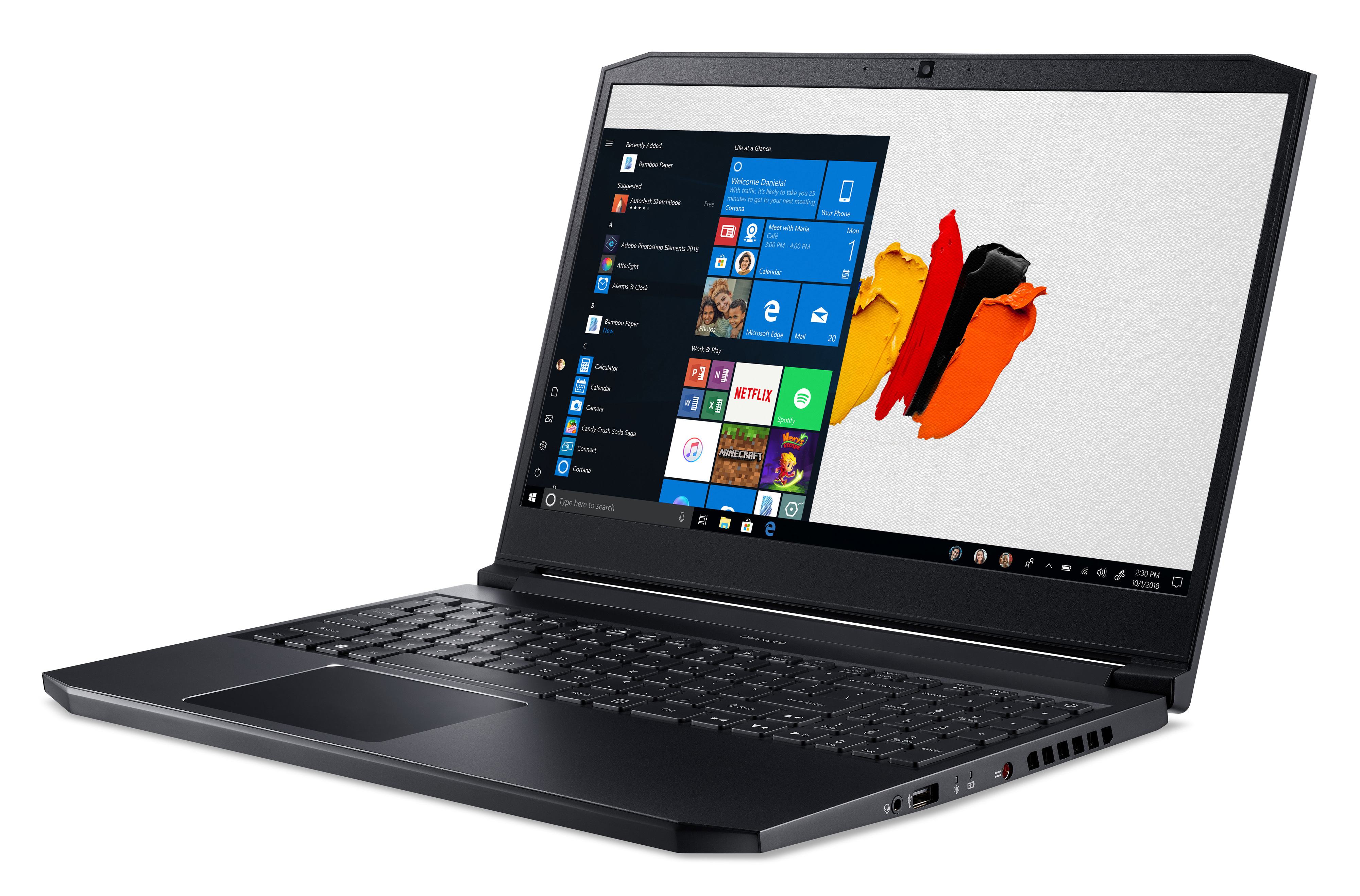 ACER ConceptD 5 (CN515-71-71RT) Creator Notebook - 15,6 Zoll - Intel® Core™ i7 i7-9750H - 16 GB - 1 TB - NVIDIA GeForce® GTX 1650 Ti - Windows 10 Pro (64 Bit)