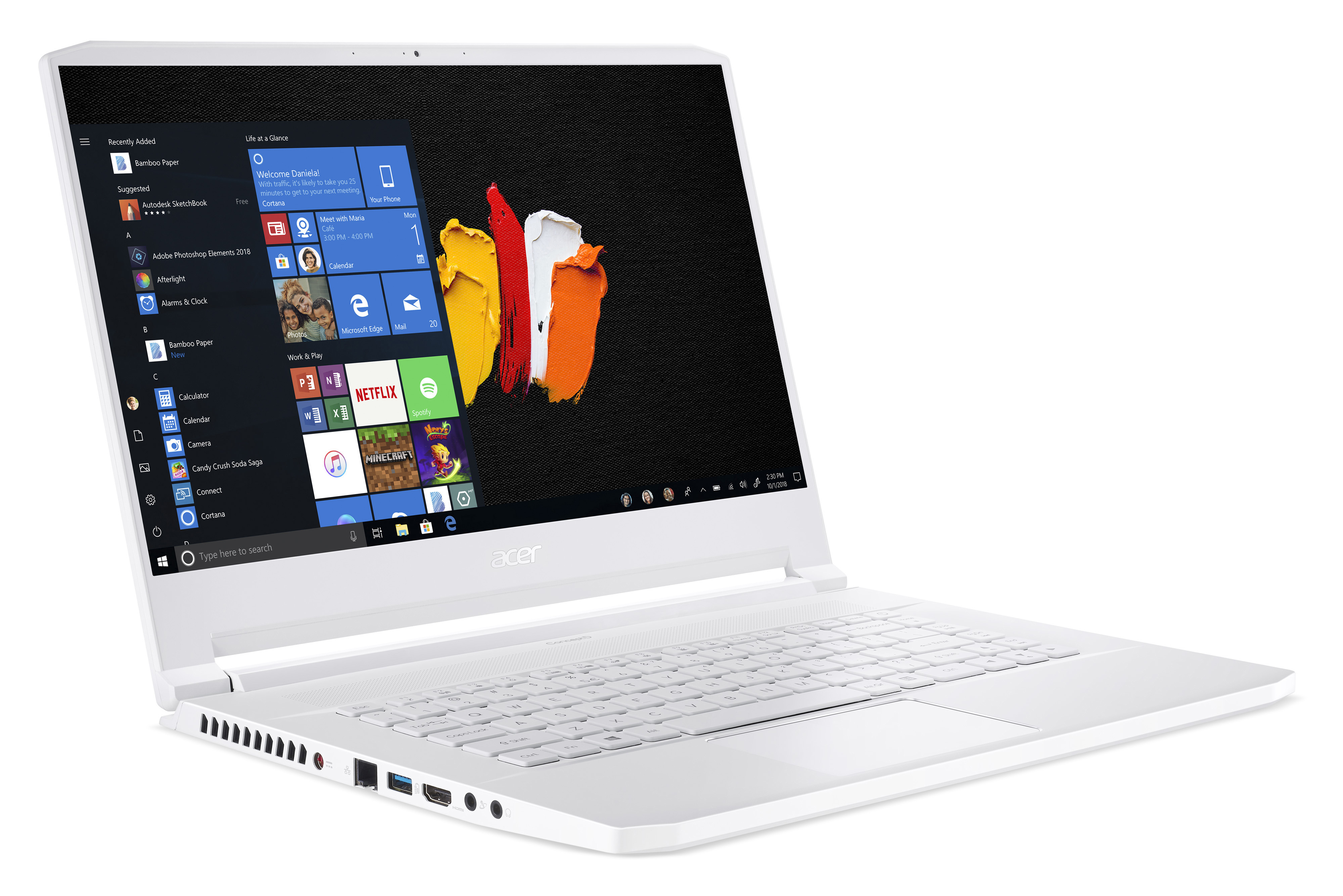 ACER ConceptD 7 Pro (CN715-71P-75G8) - 15,6 Zoll - Intel® Core™ i7 i7-9750H - 32 GB - 1 TB - NVIDIA - Windows 10 Pro (64 Bit)