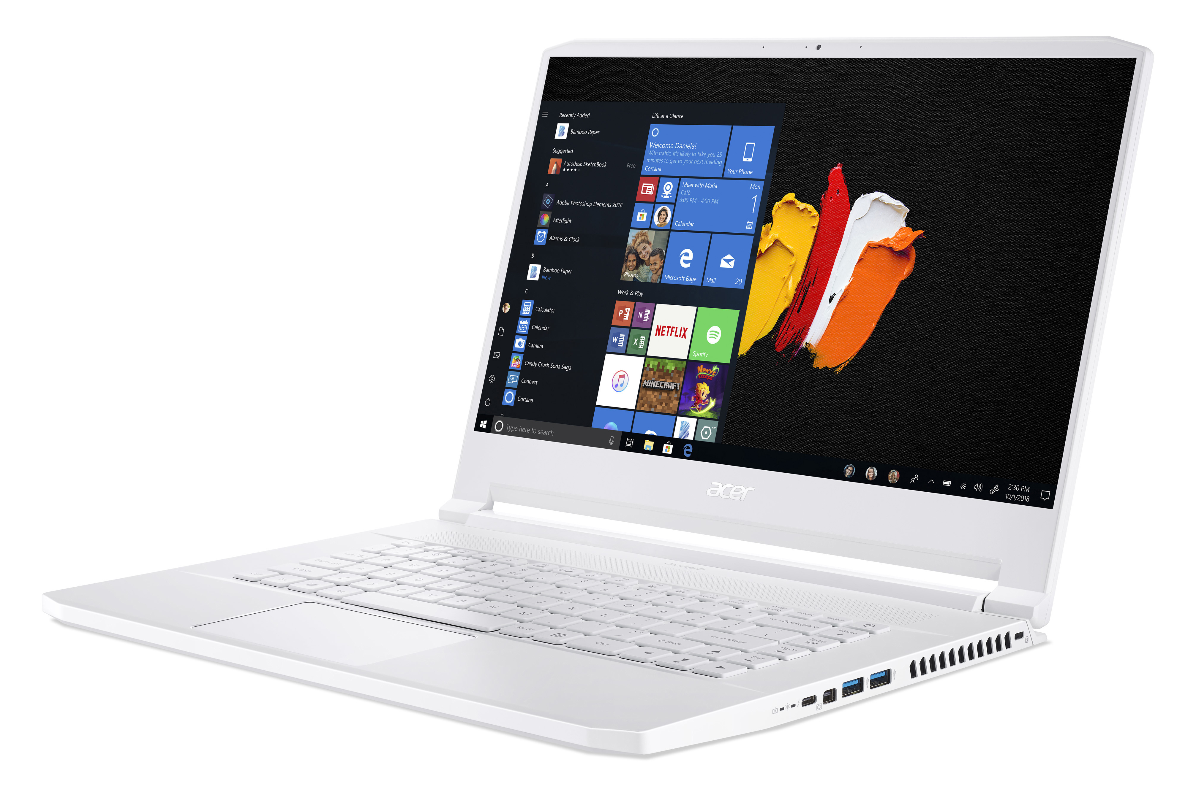 ACER ConceptD 7 Pro (CN715-71P-75G8) - 15,6 Zoll - Intel® Core™ i7 i7-9750H - 32 GB - 1 TB - NVIDIA - Windows 10 Pro (64 Bit)