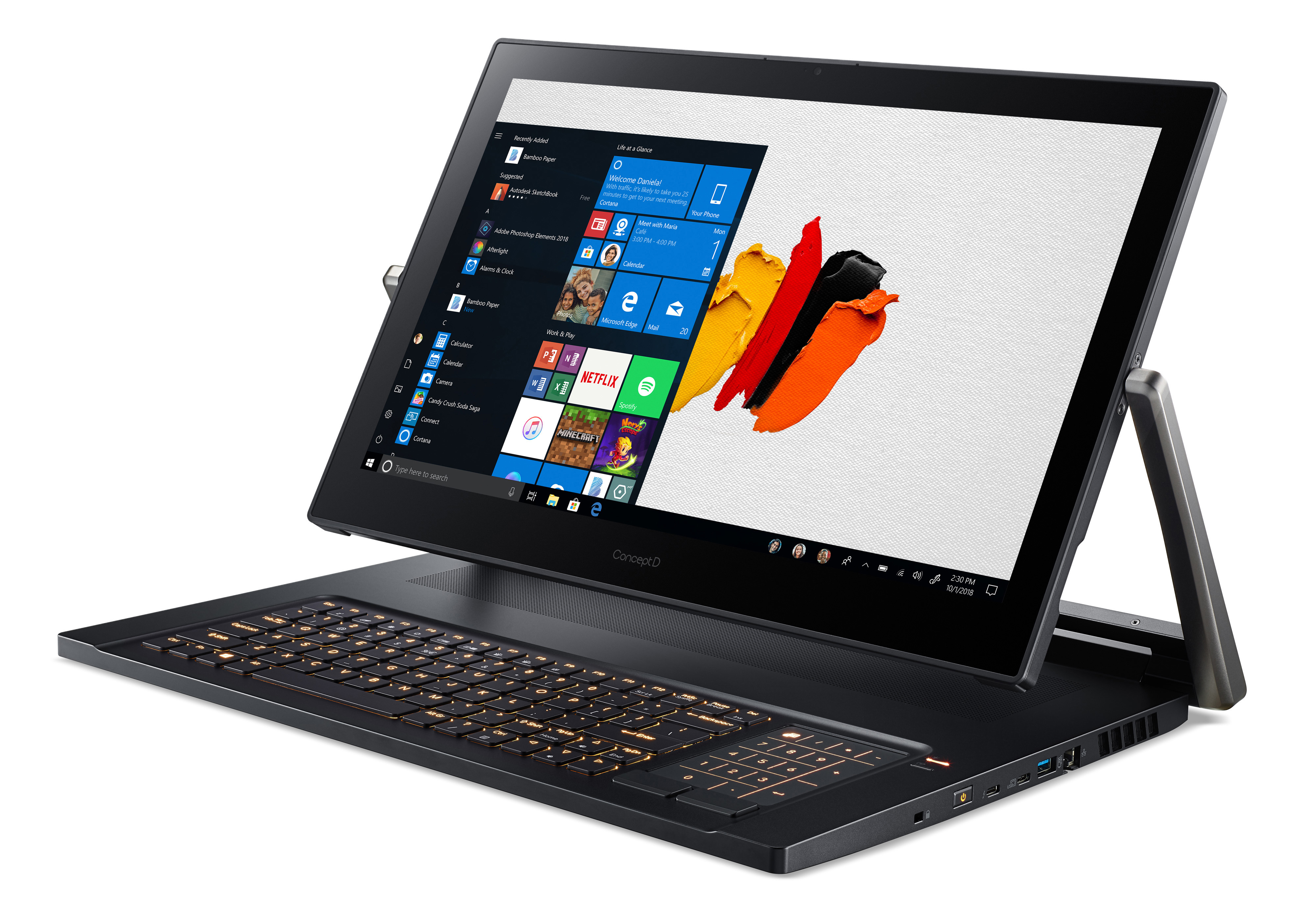 ACER ConceptD 9 (CN917-71-923G) - 17,3 Zoll - Intel® Core™ i9 i9-9980HK - 32 GB - 1 TB - NVIDIA GeForce RTX™ 2080 - Windows 10 Pro (64 Bit)