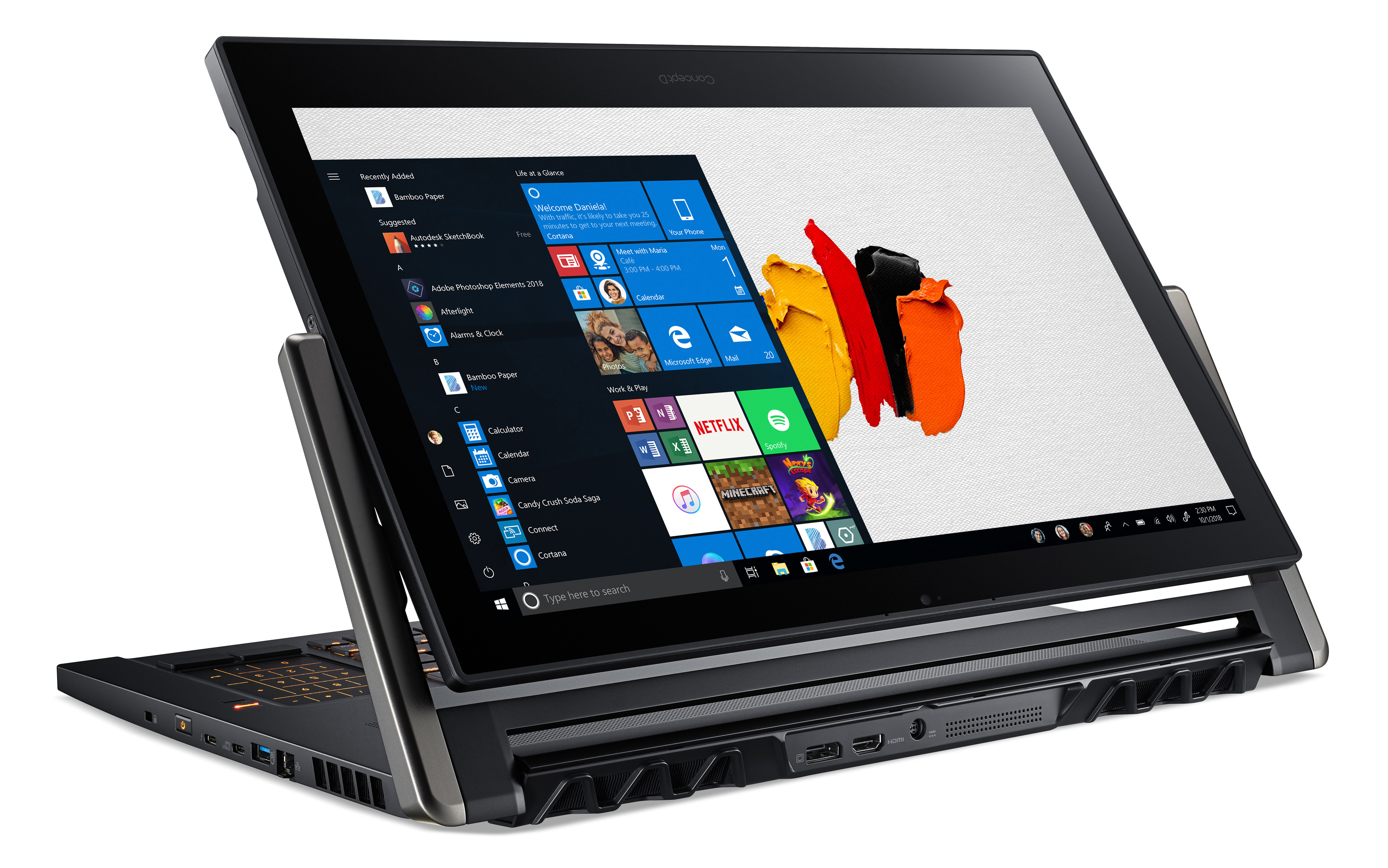 ACER ConceptD 9 (CN917-71-923G) - 17,3 Zoll - Intel® Core™ i9 i9-9980HK - 32 GB - 1 TB - NVIDIA GeForce RTX™ 2080 - Windows 10 Pro (64 Bit)