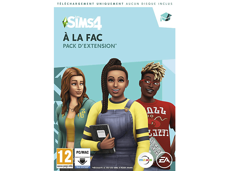 Les Sims 4: A La Fac (Add-on) FR PC