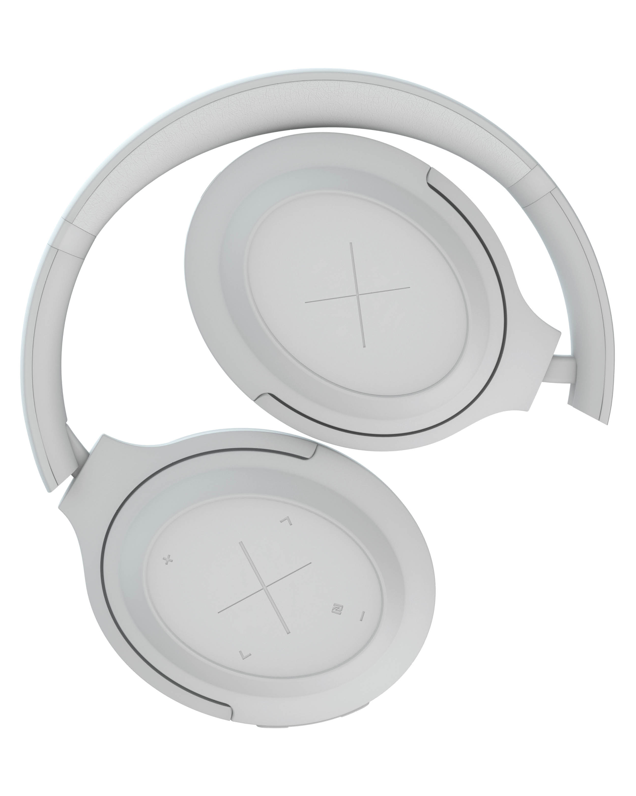 KYGO A11/800 ANC, Over-ear Kopfhörer Bluetooth Weiß