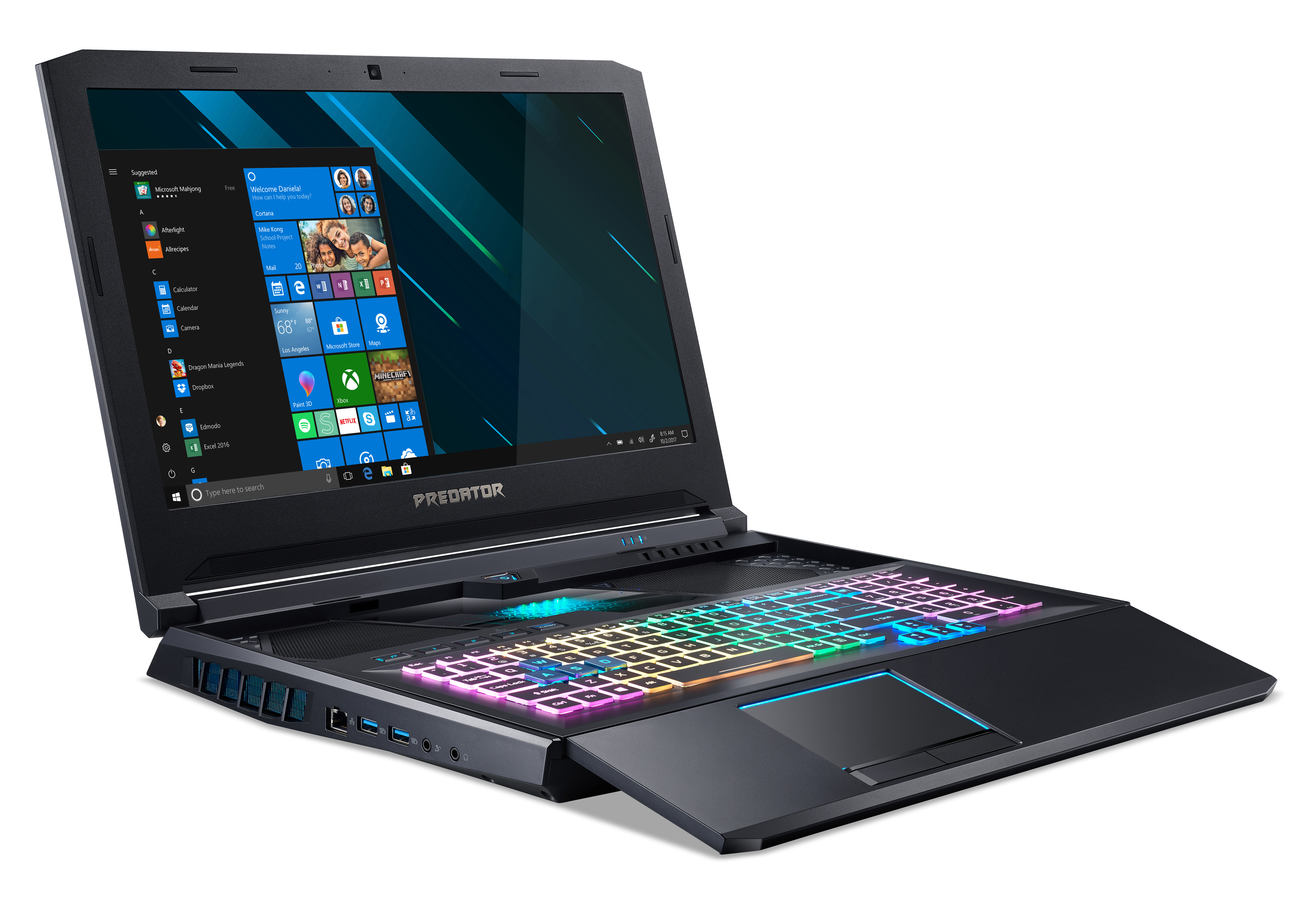 ACER Predator Helios 700 (PH717-71-711Q) - 17,3 Zoll - Intel® Core™ i7 i7-9750H - 32 GB - 1 TB - NVIDIA GeForce RTX™ 2080 - Windows 10 Home (64 Bit)