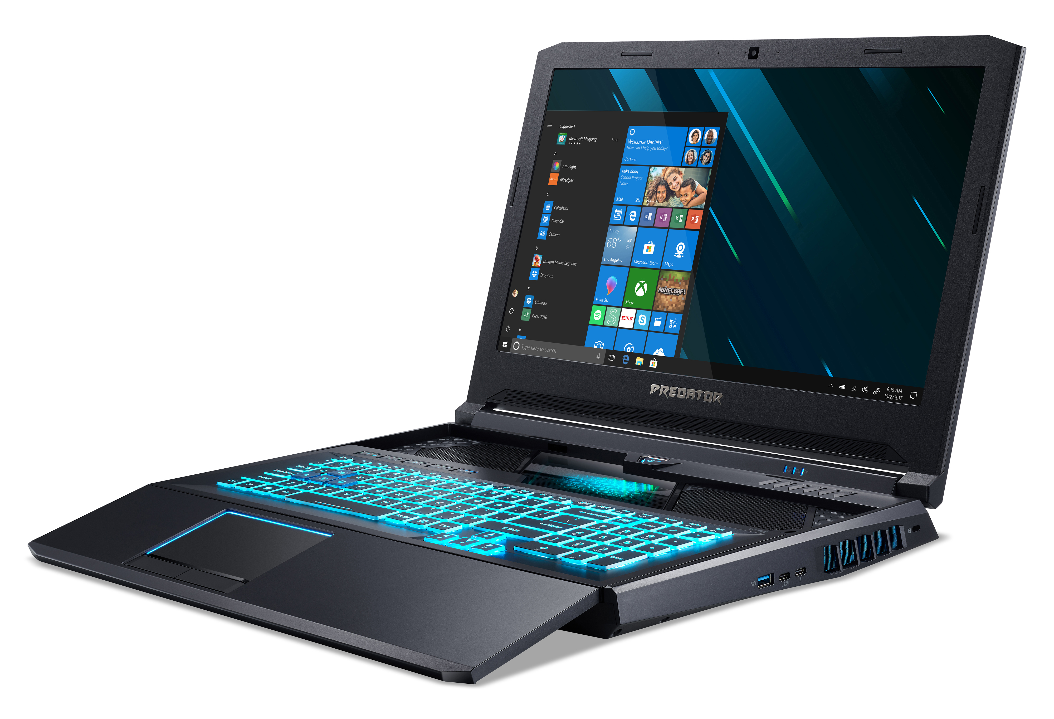 ACER Predator Helios 700 (PH717-71-711Q) - 17,3 Zoll - Intel® Core™ i7 i7-9750H - 32 GB - 1 TB - NVIDIA GeForce RTX™ 2080 - Windows 10 Home (64 Bit)