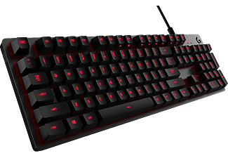 LOGITECH G413, Gaming Tastatur, Mechanisch, Logitech Romer G, kabelgebunden, Schwarz/Rot