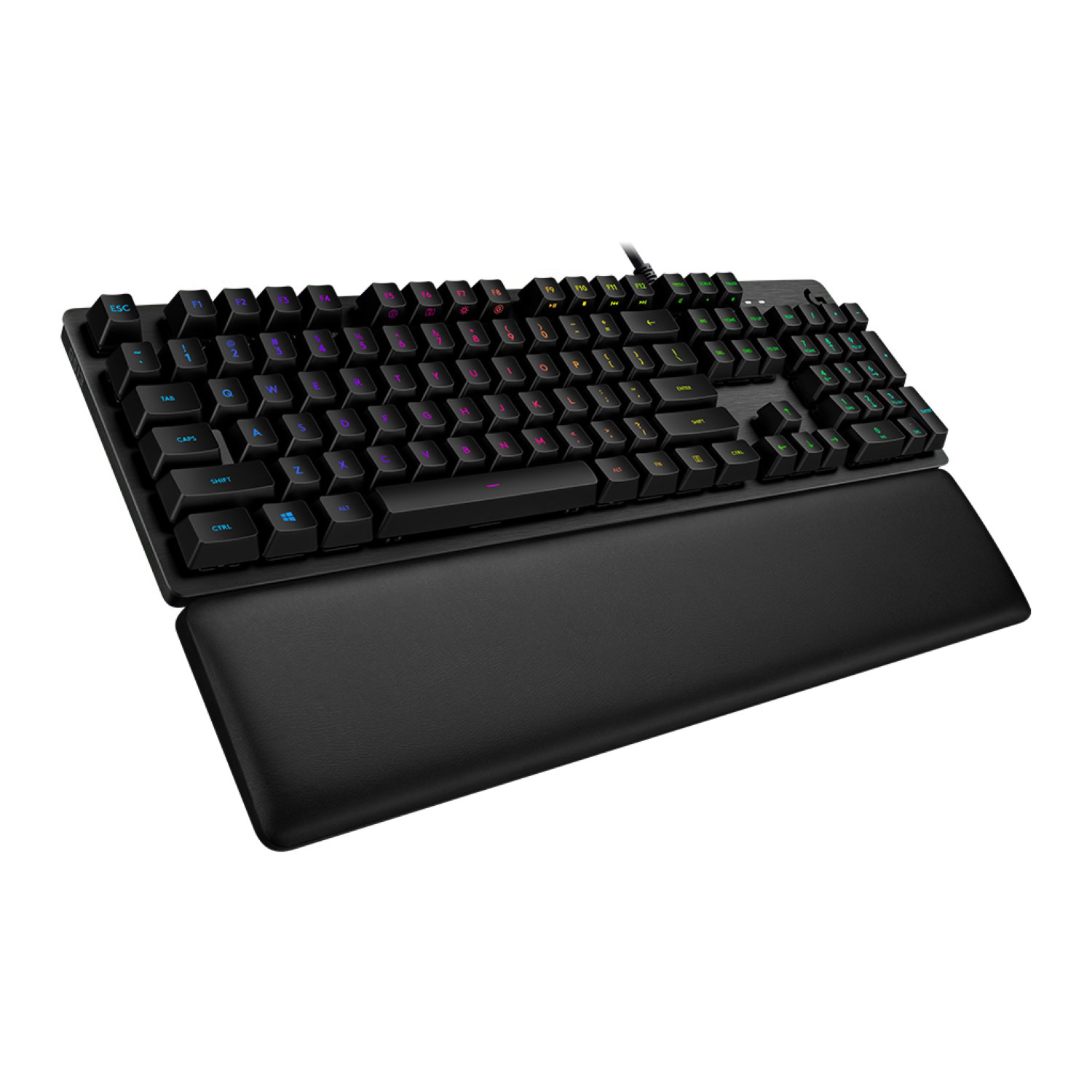 LOGITECH G513 RGB, Gaming Tastatur, Mechanisch, Logitech Romer G Tactile, kabelgebunden, Schwarz