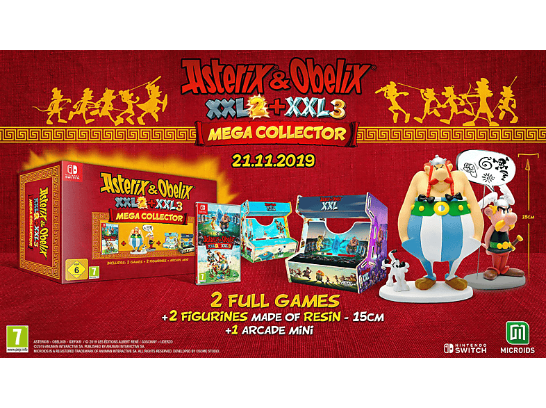 Asterix & Obelix XXL 2 + XXL 3 Mega Collector FR/NL Switch