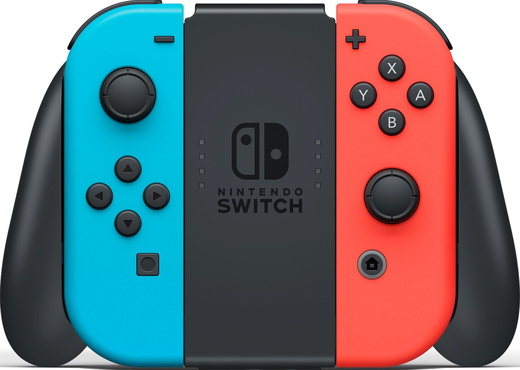 NINTENDO Switch neonrot/blau (neue Edition) mit Mario Kart 8 Deluxe (digitale Vollversion)