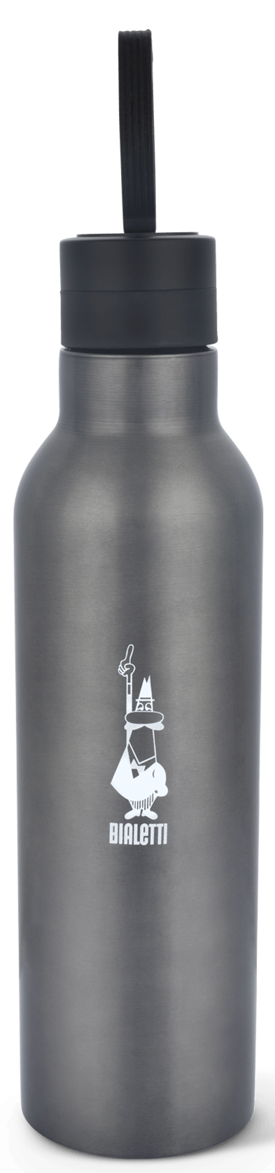 BIALETTI CXIN00009 Hőtartó, rozsdamentes acél palack, szürke 750 ml