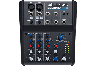 ALESIS Multimix 4 - Desktop-Mixer (Schwarz)