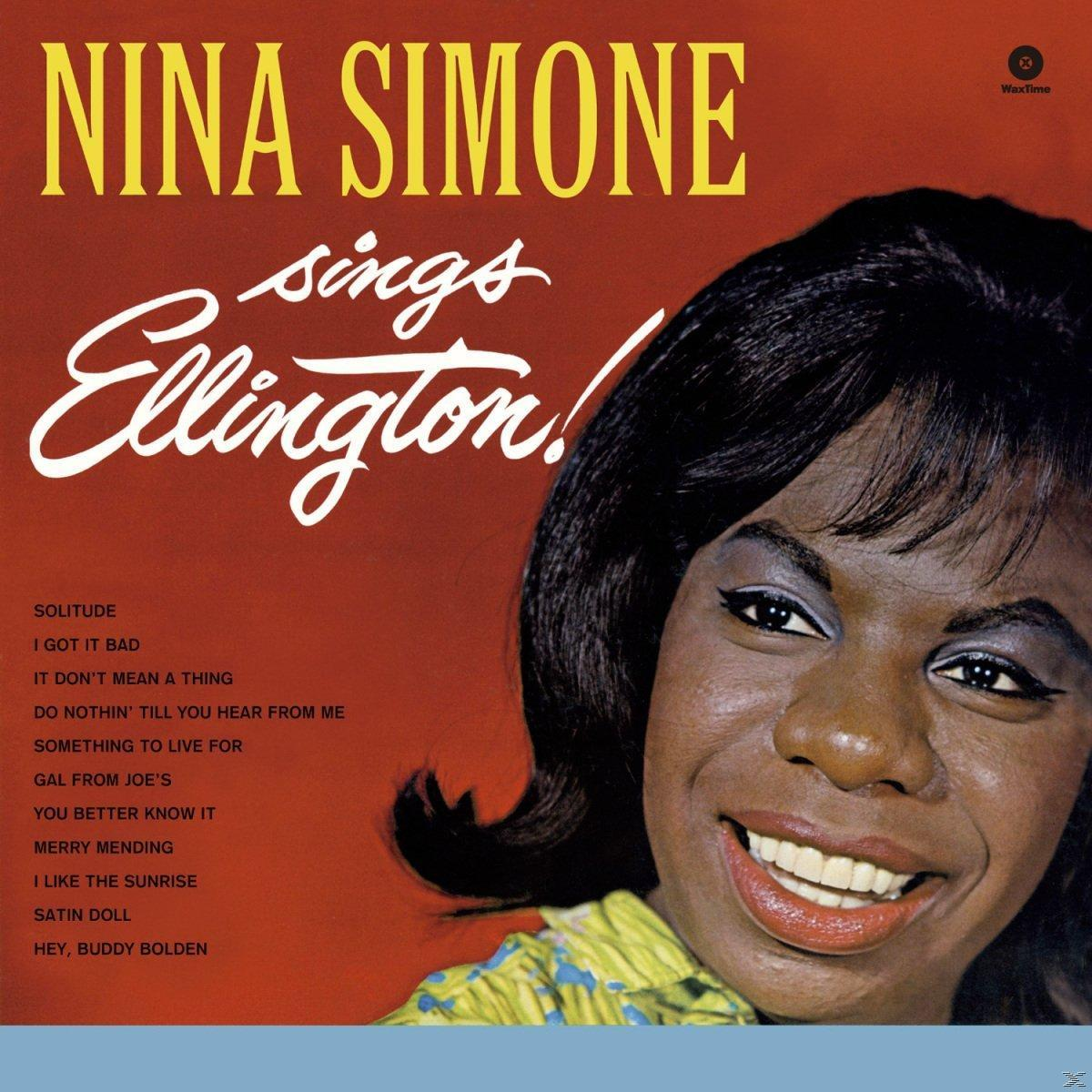 Nina Simone album borítója. Mosolyog. Az album címe nagy betűkkel szerepel.