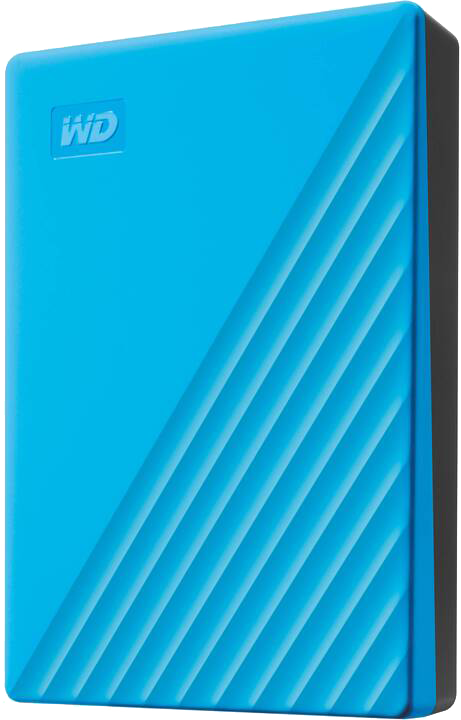 WD My Passport 4 Tb (2019) Blauw afbeelding