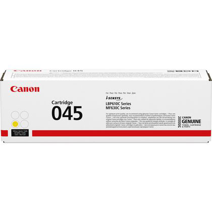Canon Cartridge 045 Tonerkartuschenbox auf weißem Hintergrund.