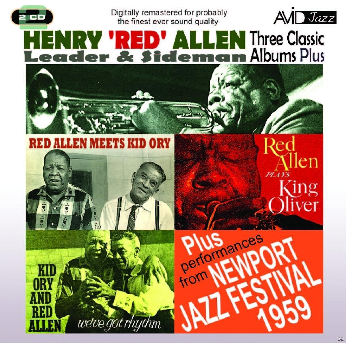 Red Allen - 3 Classic Albums Plus  - (CD)