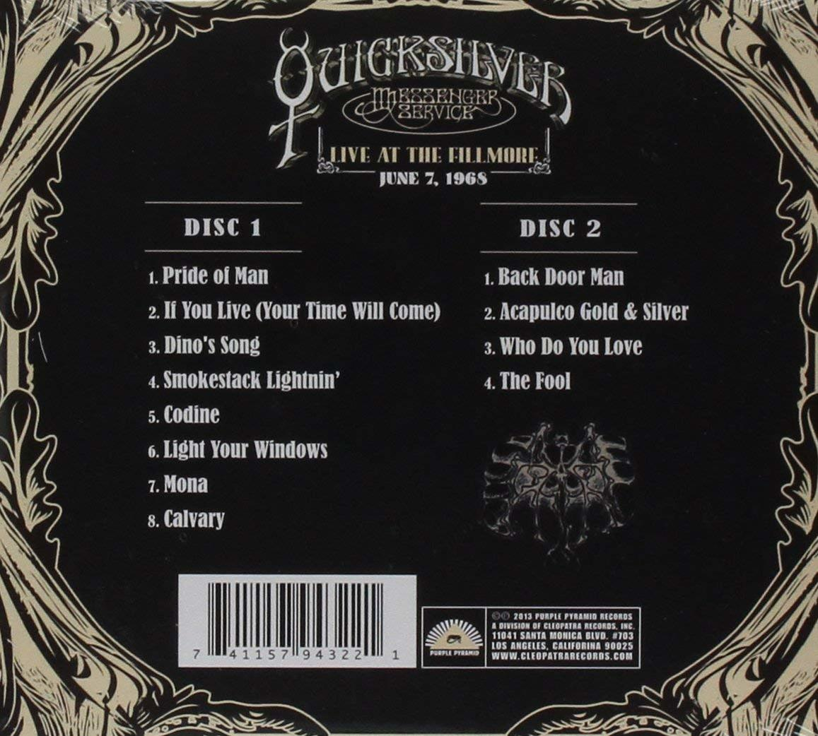 Quicksilver Messenger Service - Live At Fillmore 1968  - (CD)