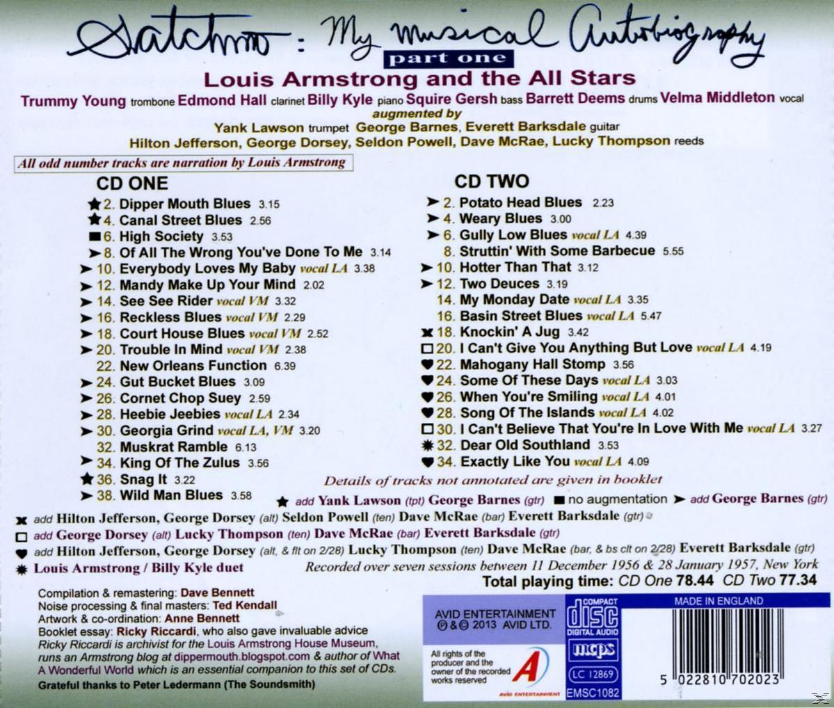 Louis Armstrong - Satchmo: A Musical Autobiography - Part 1  - (CD)