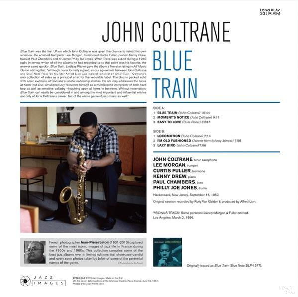 John Quartet Coltrane - Blue Vinyl)-Jean-Pierre Leloir (180g Train - (Vinyl) Colle