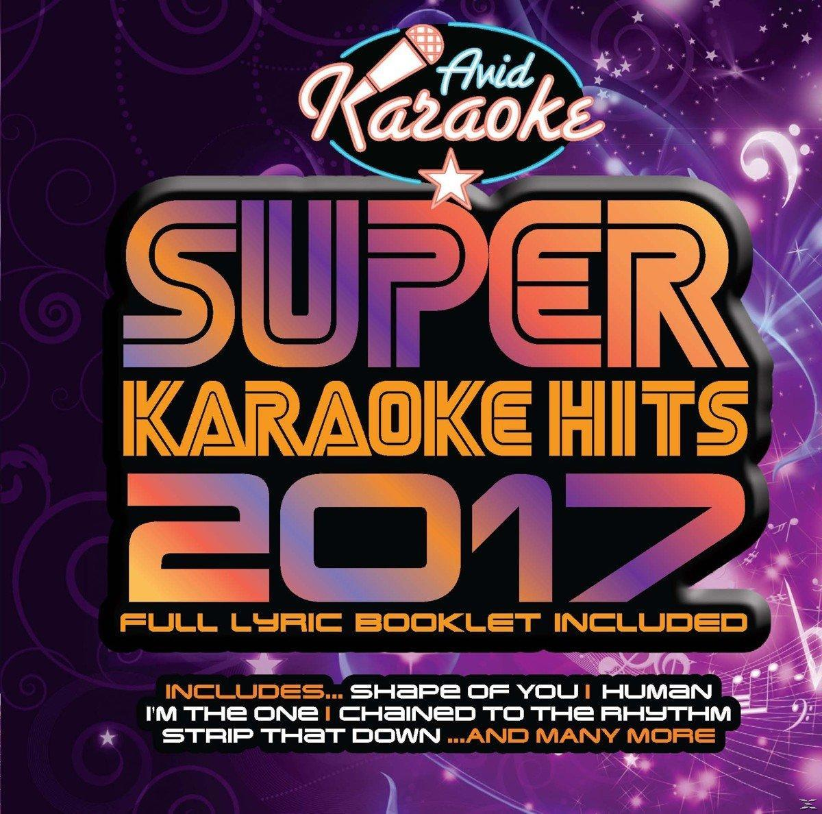 VARIOUS - Super Karaoke Hits 2017  - (CD)
